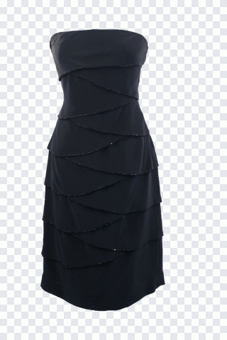 Vestidinho preto, vestido, preto, simples PNG