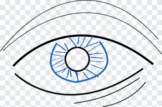 Eye, EYE CARE, white, face PNG