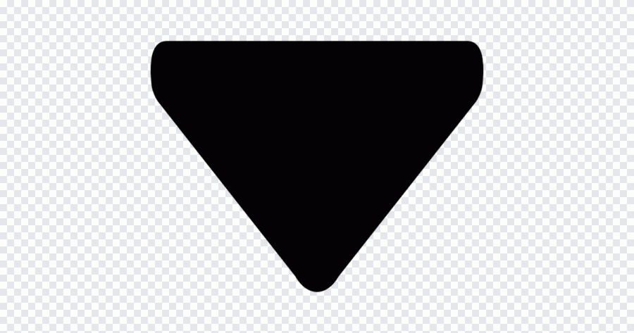 Flecha, triángulo, iconos vectoriales PNG