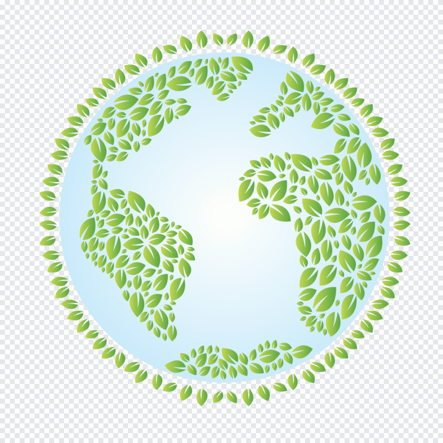 Terre, vert, feuille, vecteur vert PNG