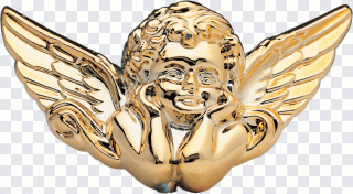 Ange, or, bijoux, fantastique, aile PNG