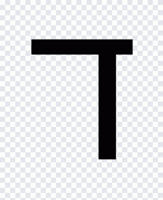 Dalet Hebrew alphabet Letter Biblical PNG