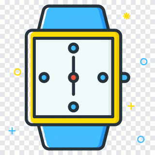 Reloj, trabajo PNG