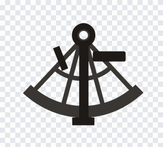 Sextant Silhouette Drawing F# Succinctly PNG