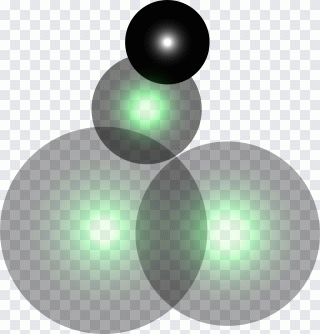 Luz, verde, íris, sonho, simples PNG