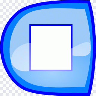 Desktop Computer Icons, quit button, purple PNG