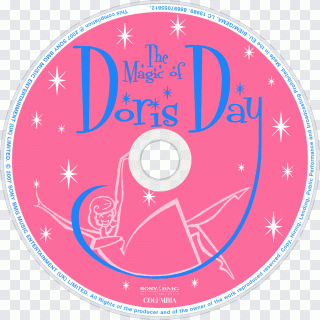 Compact disc Pink M Disk storage, Doris PNG