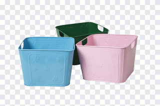 Contêiner, caixa, plástico, balde, roxo PNG