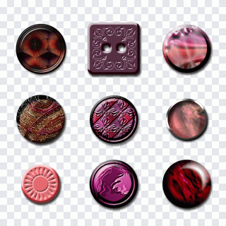 Botón, morado, magenta PNG
