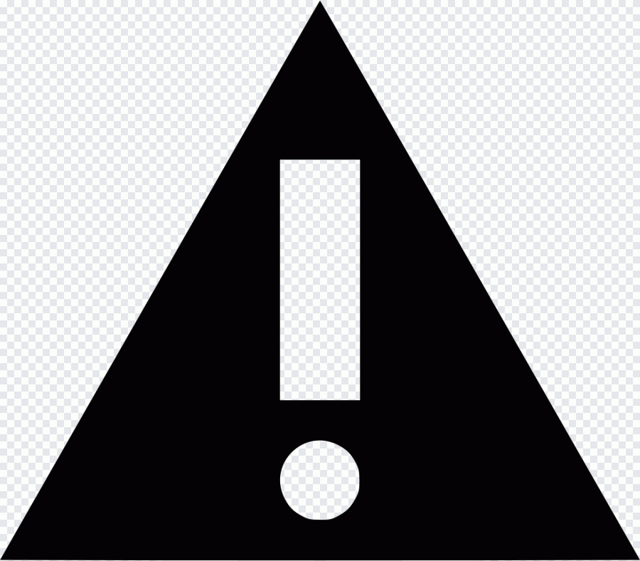 Aviso, símbolo de perigo, sinal de alerta PNG