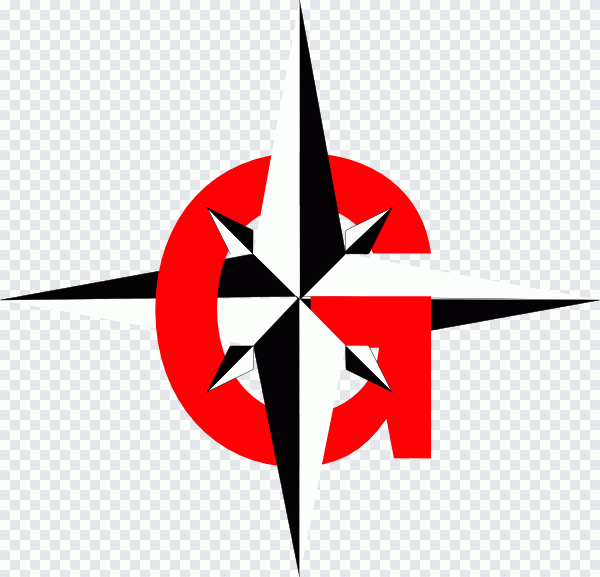 Karte, Windrose, Kompass, Stern, Dokument PNG