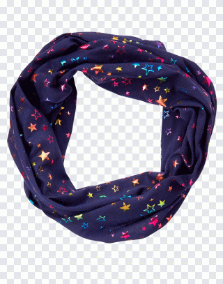 Marine, écharpe, violet, art, arc-en-ciel PNG