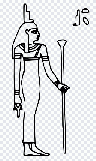 Egipcio, diosa, Antiguo Egipto, blanco, mano PNG