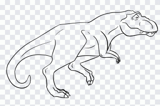 Tyrannosaurus Deinonychus Drawing Dinosaur PNG