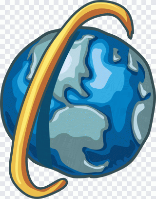 Planeta, tierra, dibujo, azul PNG