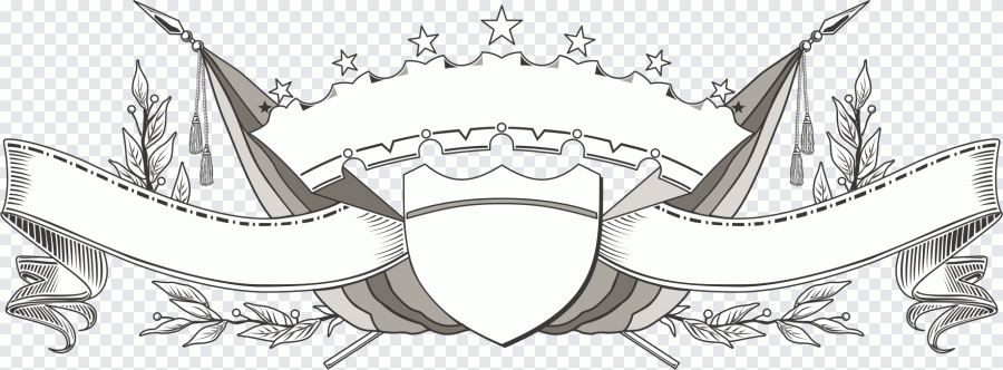 Dentelle, ruban, cadre, titre PNG