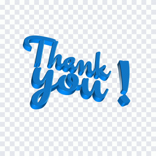 Thank You, Letters, Thank You Very Much PNG