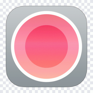 Police, rose, cercle, goutte, application PNG