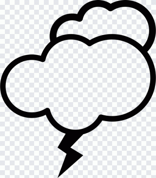 Nuage, tempête, contour, météo PNG