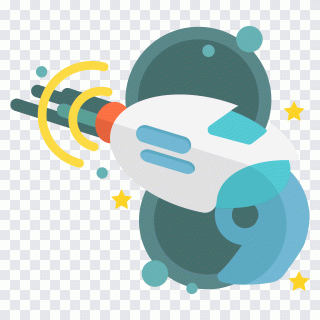 Alien, gun, laser, pistol, ray PNG