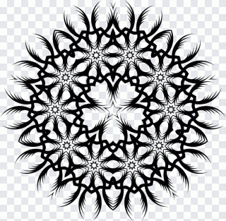 Cáncer, flor, mandala, estrella PNG