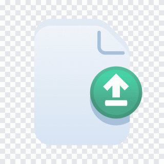 Flèche, document, papier, téléversement PNG