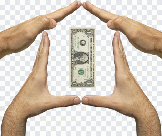 Dollar, dollar américain, argent, doigt PNG