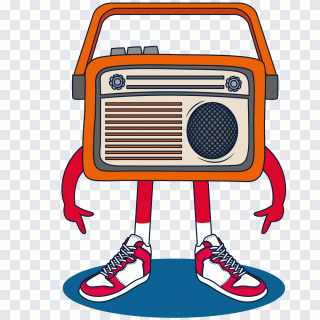 Radiodiffusion, radio, illustrations PNG