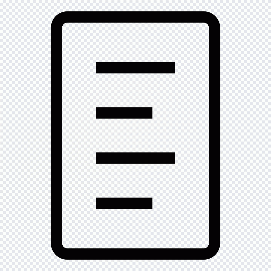Document, nouveau, texte PNG