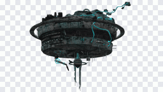 Vaisseau spatial, rendu, image 3d, rendu 3D PNG