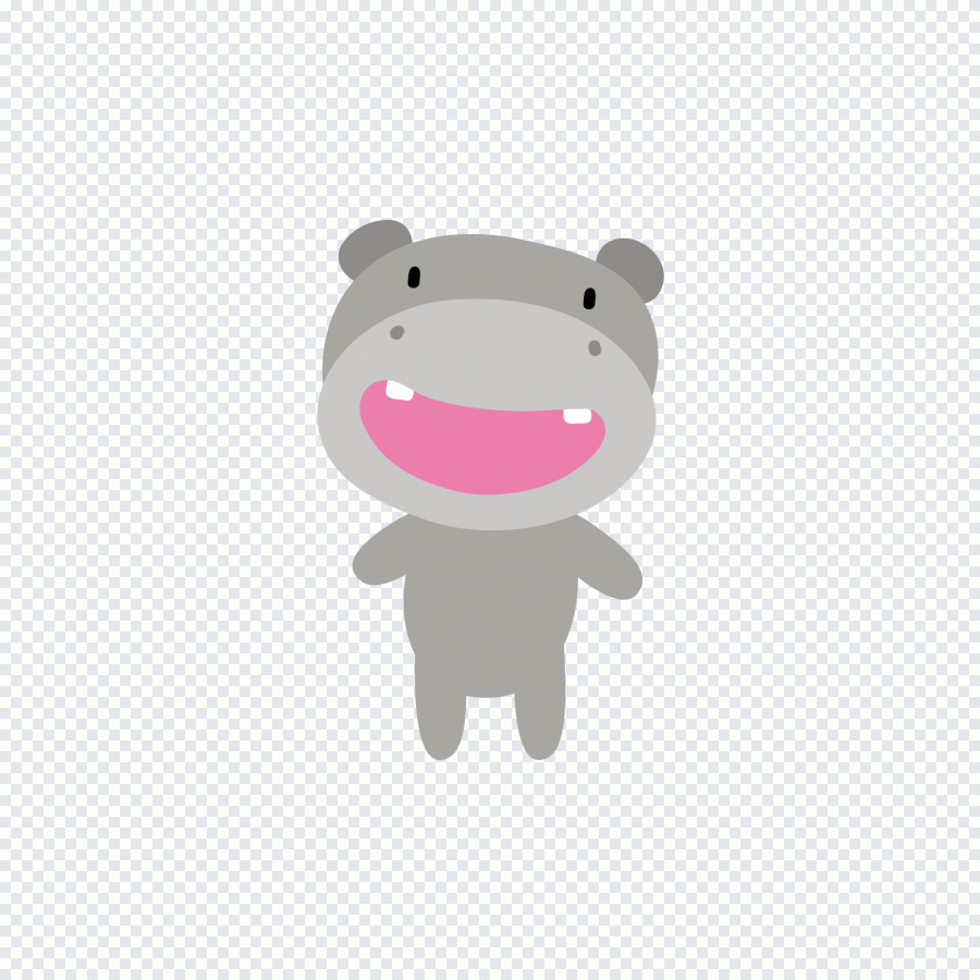 Illustration, dessin animé, gris, rouge PNG
