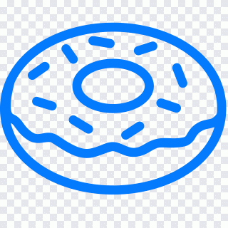 Cheeseburger, donuts, boulangerie PNG