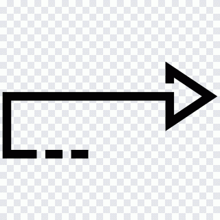 Arrow, direction, down, download, left PNG