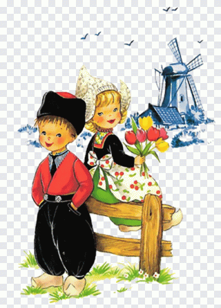 Postkarten, Tulpe, Junge, Kind, Menschen PNG
