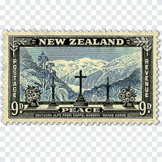 Postage Stamps Mail Franz Josef Glacier PNG