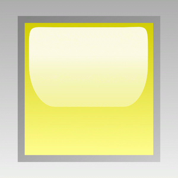 Carré, jaune, texte, rectangle, bouton PNG