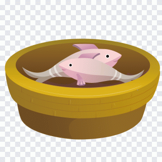 Рыба, рисунок, коробка, животные PNG