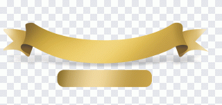 Ribbons, gold ribbons, gradient stripes PNG