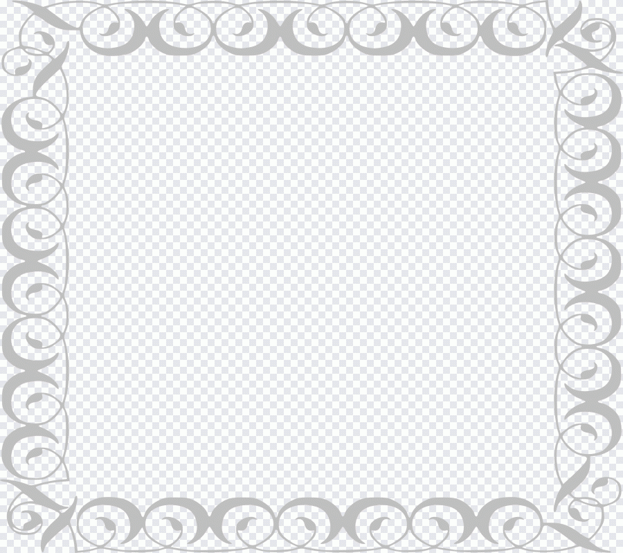 Cadre, floral, design, décoration PNG