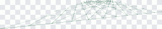 Green string illustration, White Line art PNG