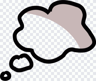 Thought Bubble s, love, text, heart PNG