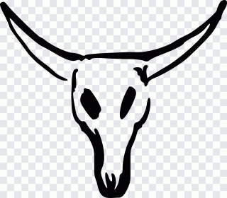 Ciervo, calavera, cuerno, cornamenta PNG