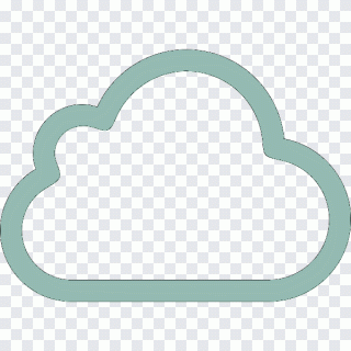 Cloud, nuage, internet, service, rectangle PNG