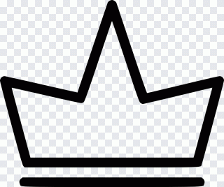 Corona, triángulo, icono de compartir, tema PNG