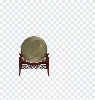 Espelho, antigo, bronze, estilo, chinês PNG