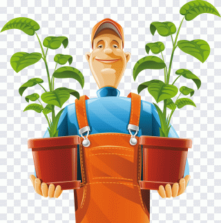 Jardinage, jardin, vidéo de stock, art PNG