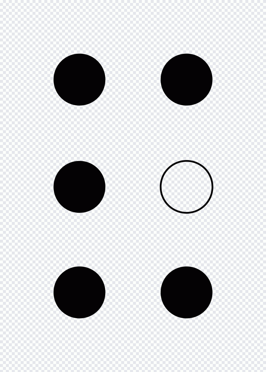 Turkish Braille Alphabet Letter Braille PNG