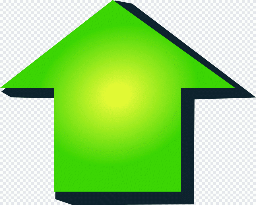 Upload, seta, verde, topo, norte PNG