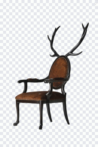 Silla, arte, negro, cornamenta, muebles PNG
