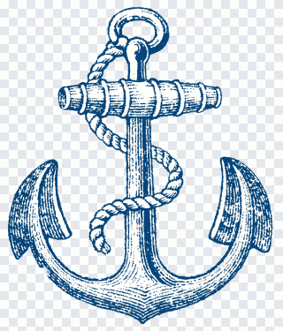 Якорь, символ PNG